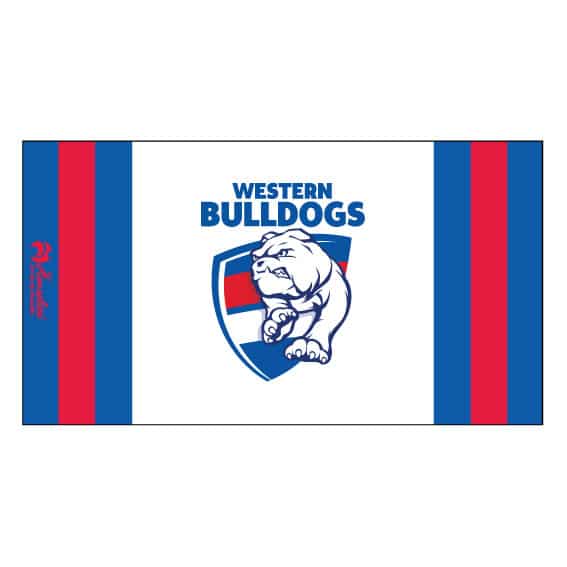 West Bulldogs AFL Dri-Tec Lawn Bowls Towel